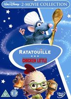 Ratatouille and Chicken Little DVD