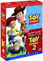Toy Story 1 and 2 DVD Cover