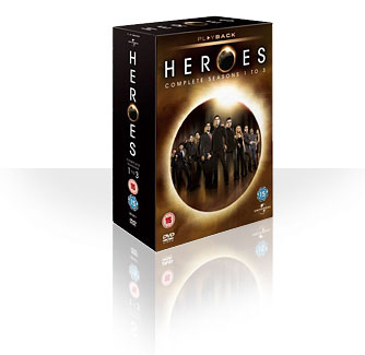 Heroes Season 1-3 DVD